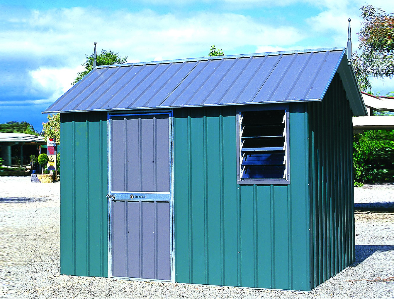 Steel Frame Heritage Roof Sheds Image