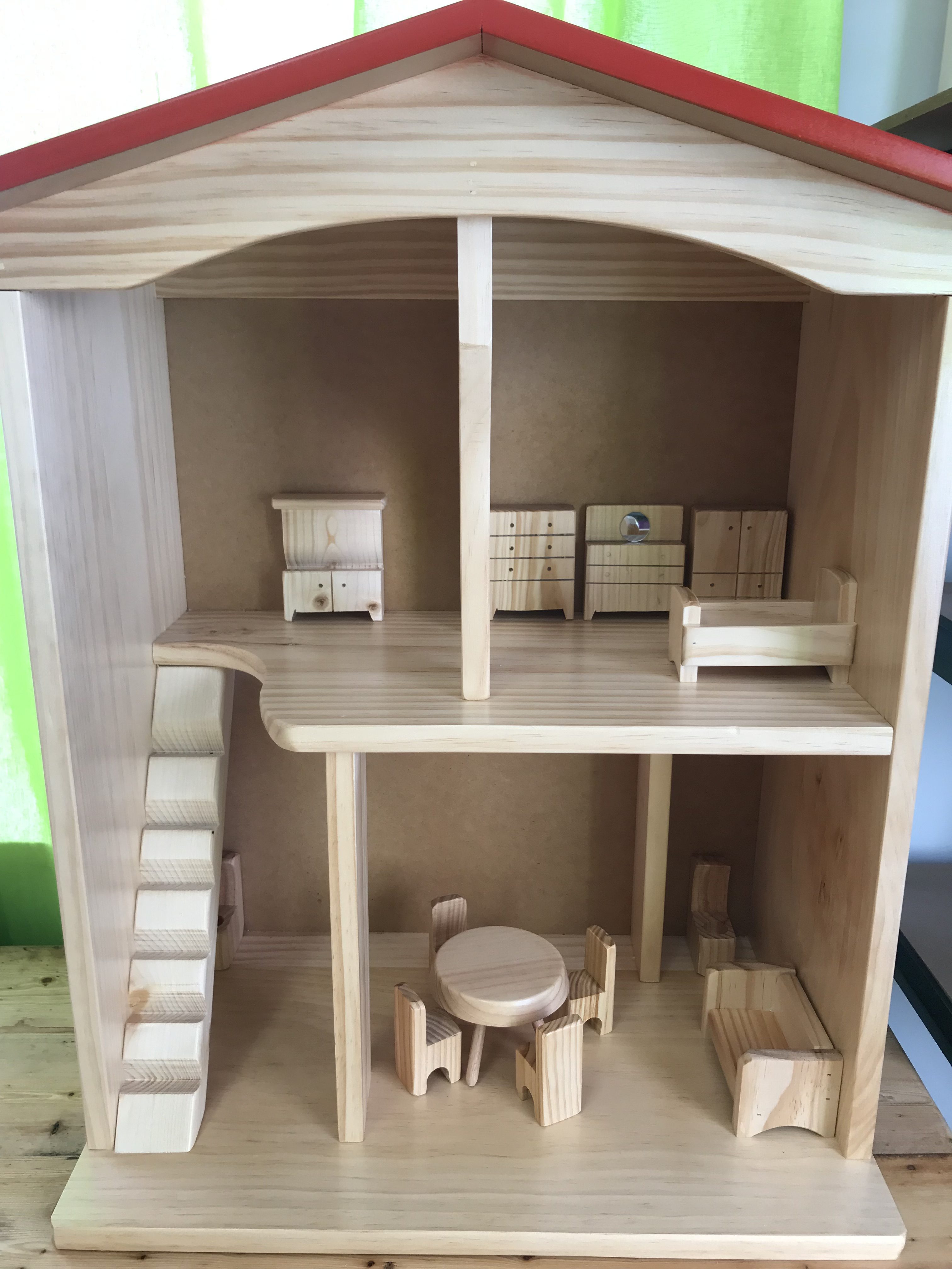 Wooden Dolls House Furniture Image