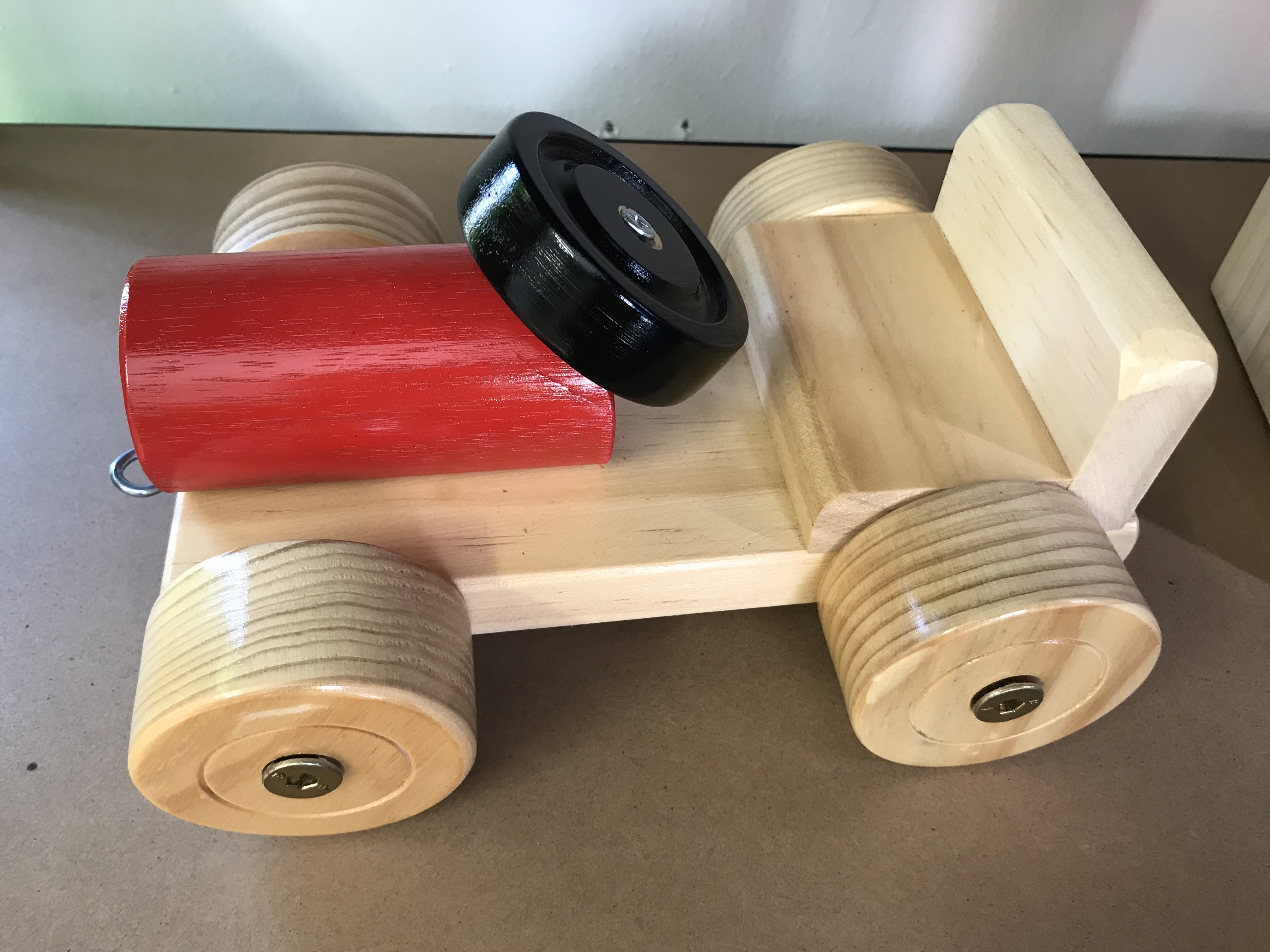 Wooden Race Car Image